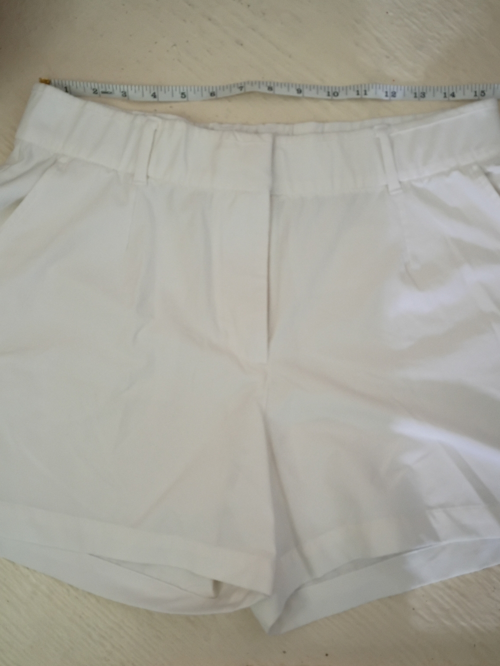 Nike Dri Fit Golf Shorts White Large
